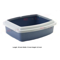 Savic Oval Cat Litter Tray Rim Large