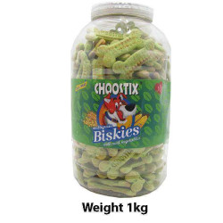 ADP Dog Treats Choostix Biskies With Veg Flavor Jar 1 Kg