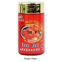 Aim Fish Food Red Parrot Ever Red 100gm