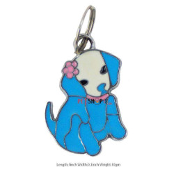 Blue Doggy Pet Pendant 